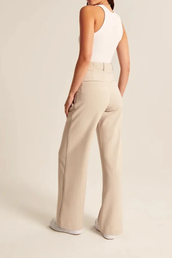 Pants With Wide Legversatile Elegance