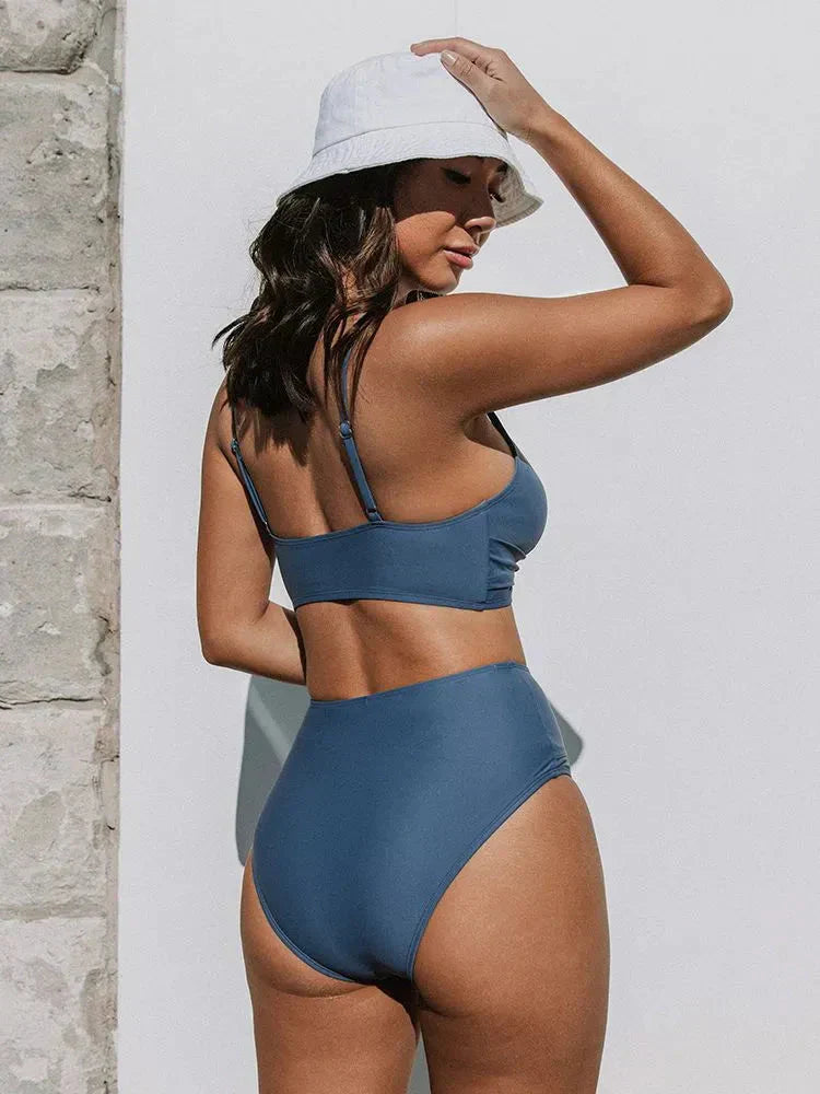 Bikini Set High Waist Bikinis Are the Best Beach Outfits for This Summer
