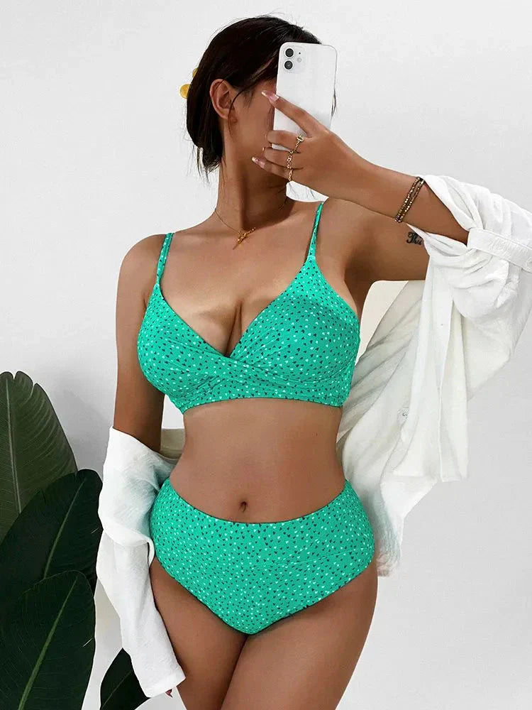 Bikini Set High Waist Bikinis Are the Best Beach Outfits for This Summer
