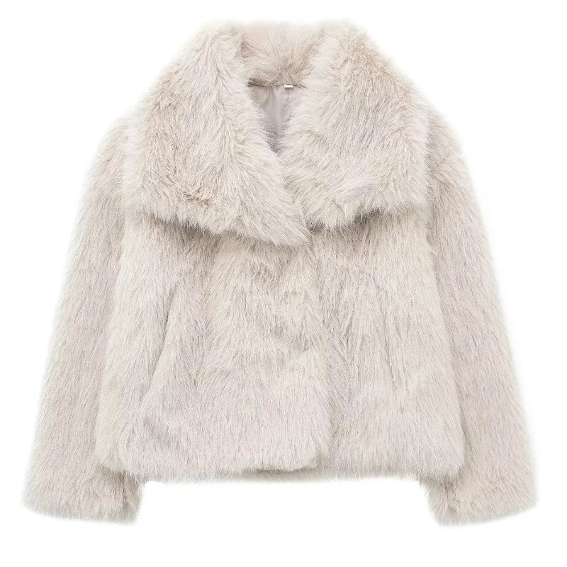 Lysse Fashion | Warm Fur Jacket For Women In Stylish Design