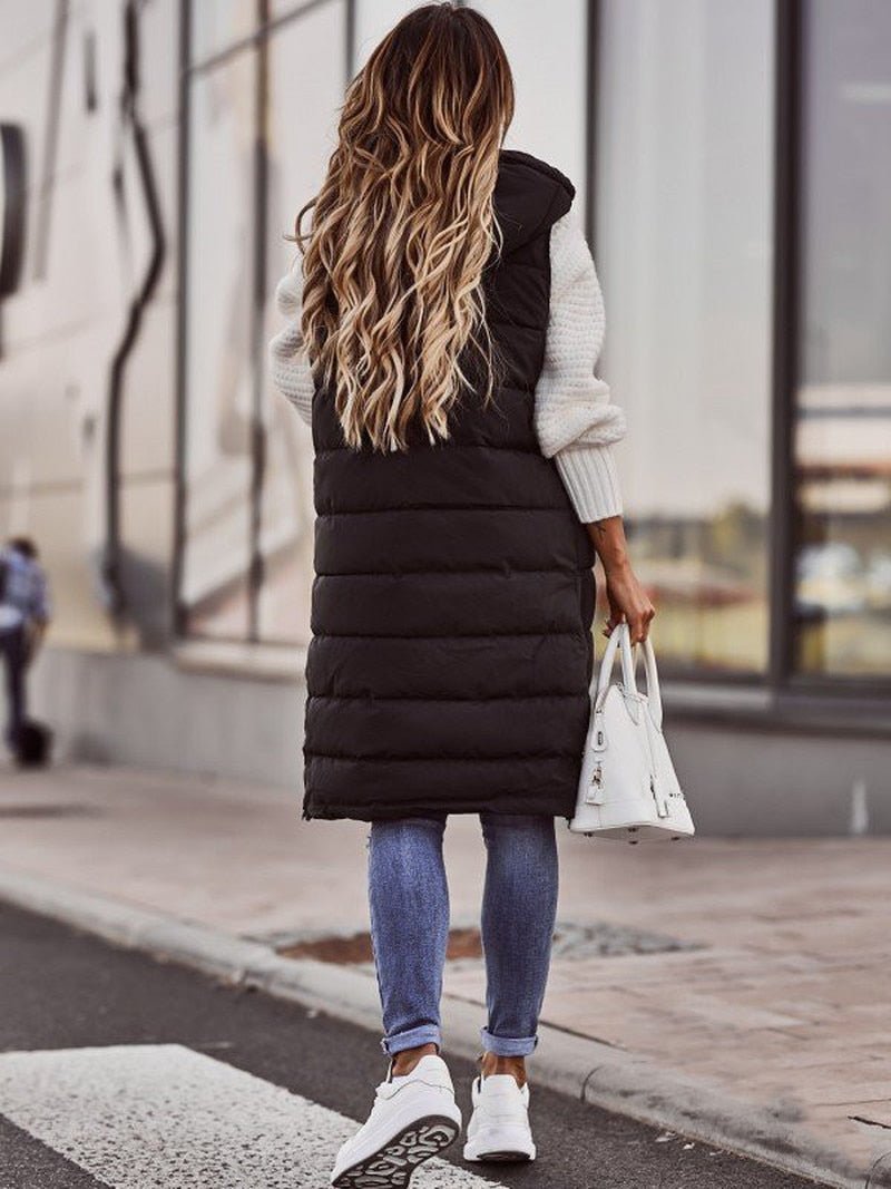 Lysse | Versatile, Knee-Length Quilted Vest For Women With Style Gisela