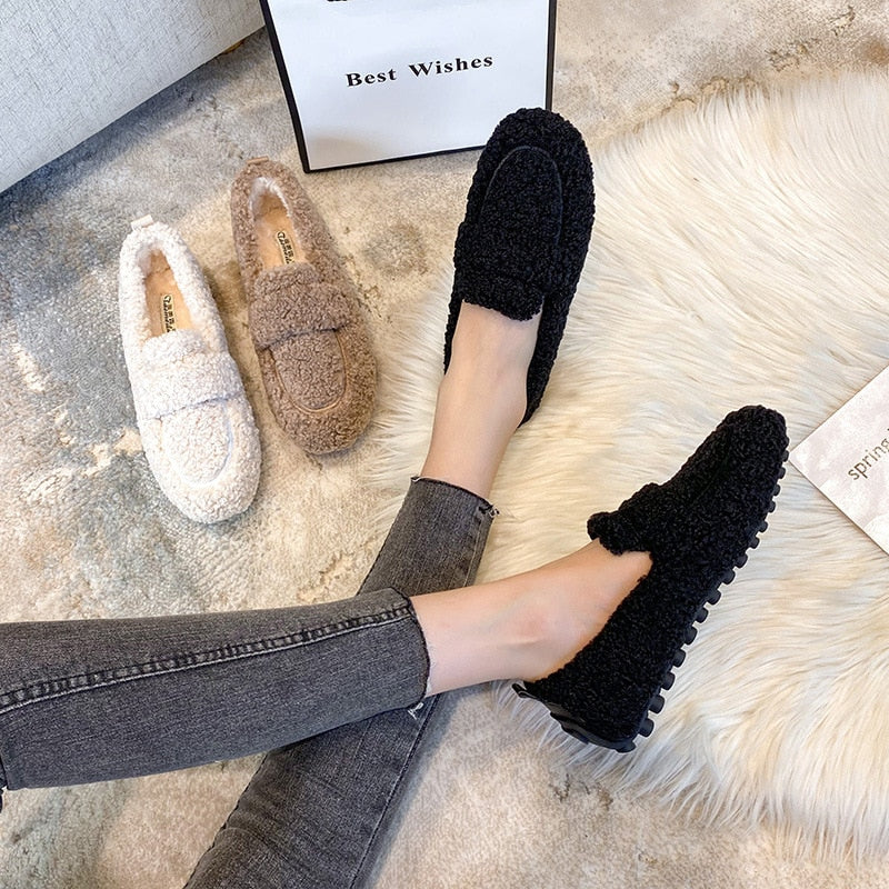 Plush Slipper Shoes