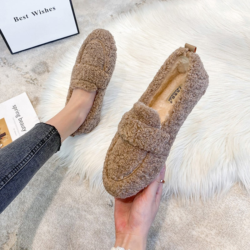 Plush Slipper Shoes