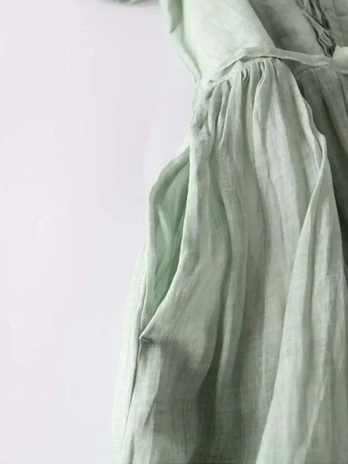 Amayaelegant Linen Dress