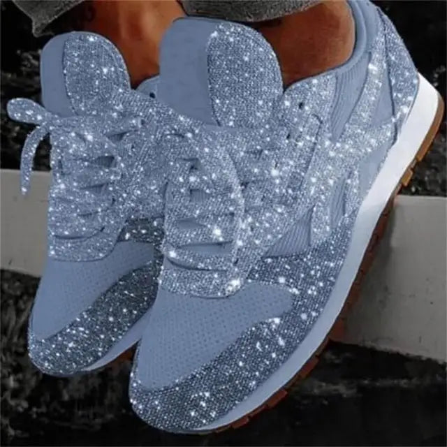 Casual Glitter Shoes With Sequins