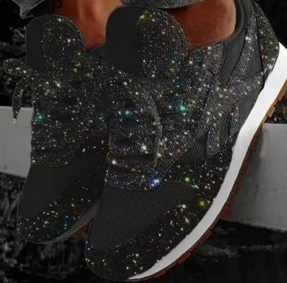 Casual Glitter Shoes With Sequins