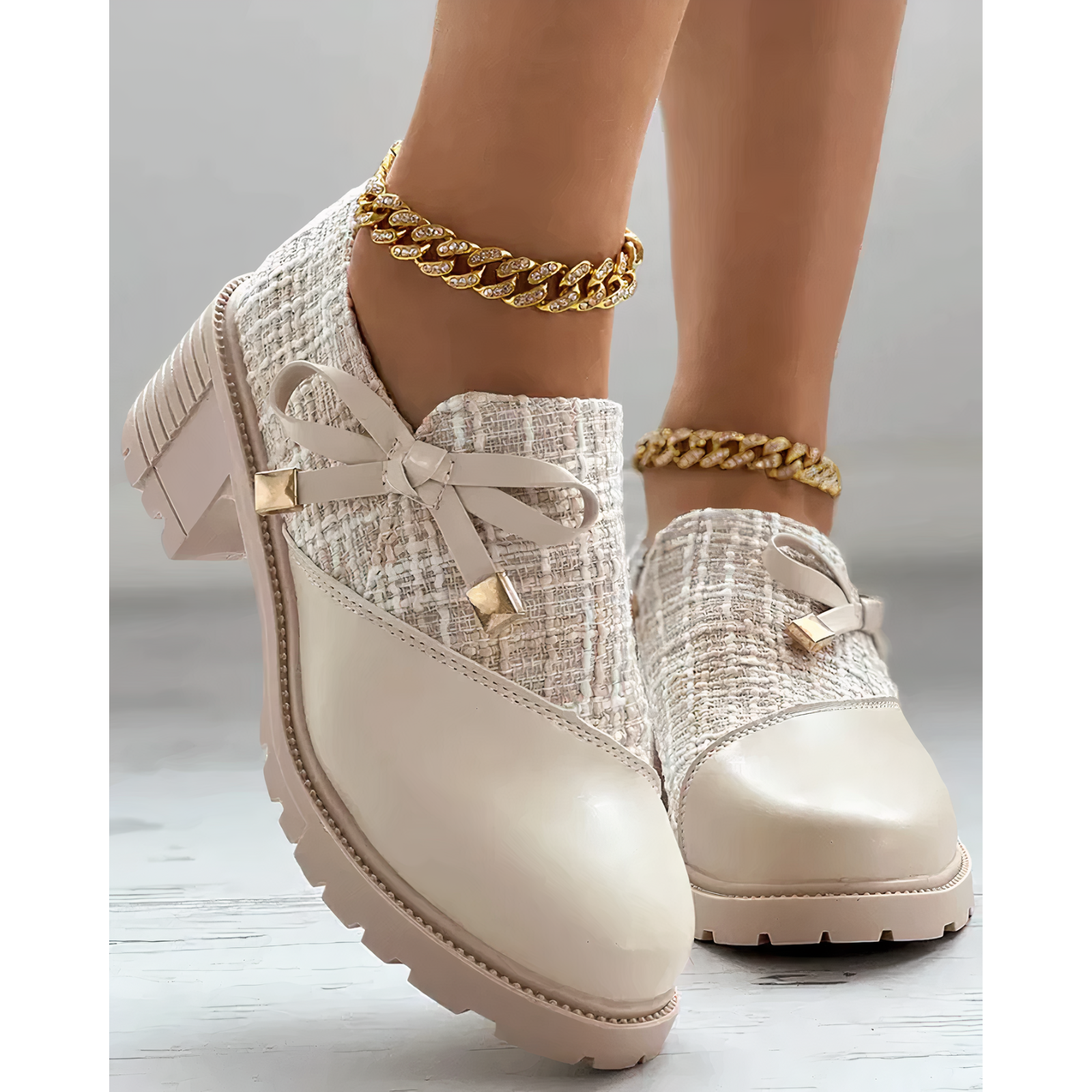 Thick Heels With Point
