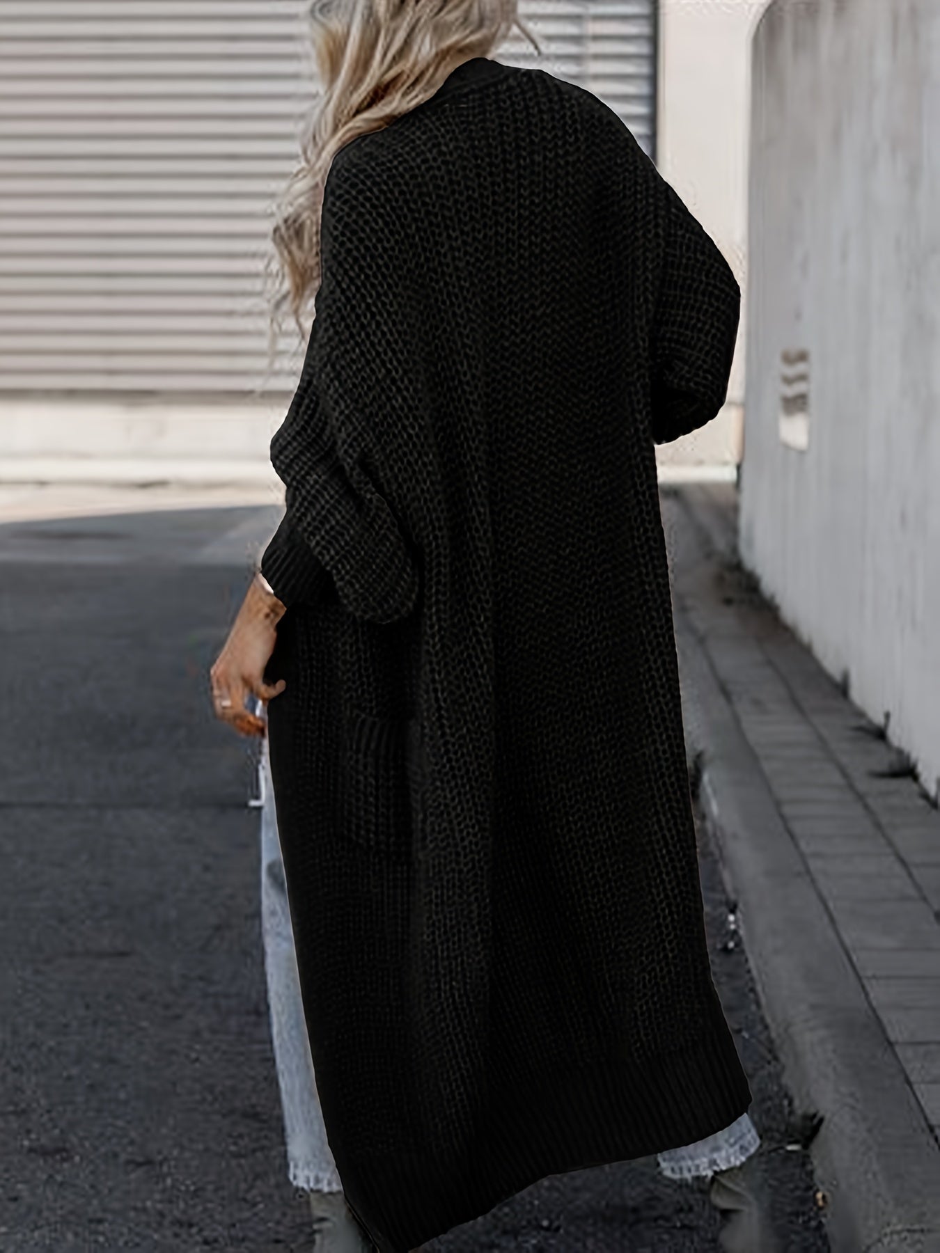 Ww Wool Knit Cardigan With Pockets for Women Perfect for Everyday Life