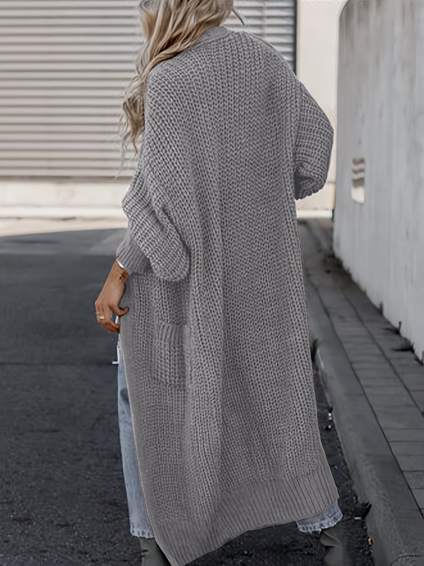 Ww Wool Knit Cardigan With Pockets for Women Perfect for Everyday Life
