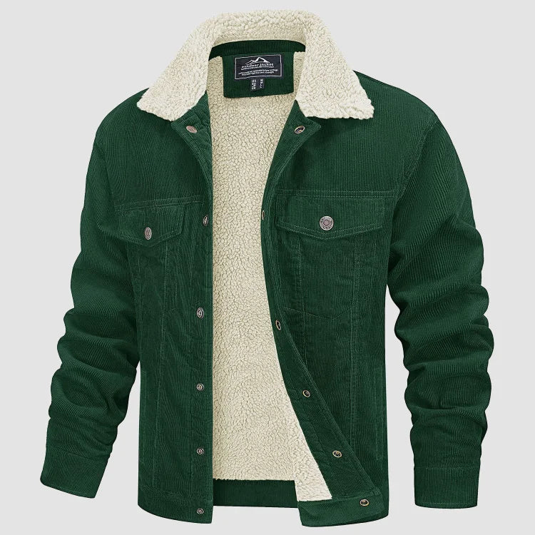 Trendy Corduroy Jacket for Men