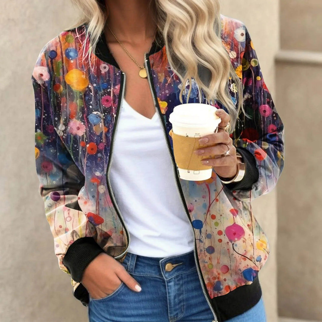 Lysse | Flower Bomber Jacket