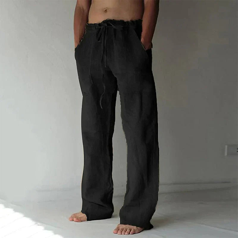 Men's Baggy Linen Pants