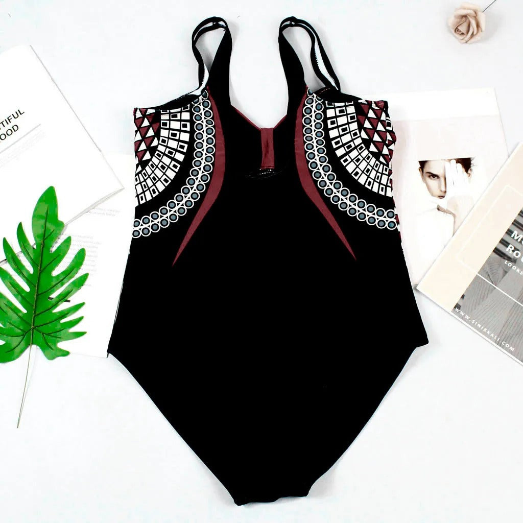 Swimsuit With Graphic Print