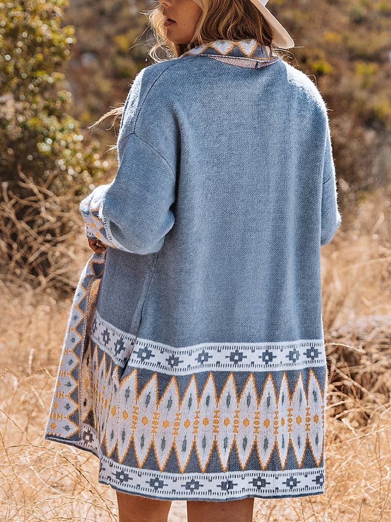 Aztec Pattern Cardigan