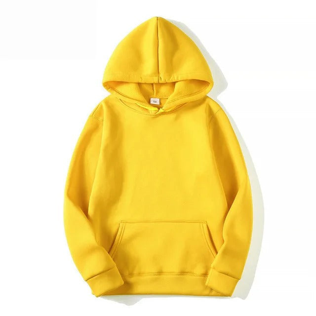 Lysse | Plain Hooded Sweater Made of Cotton for Women