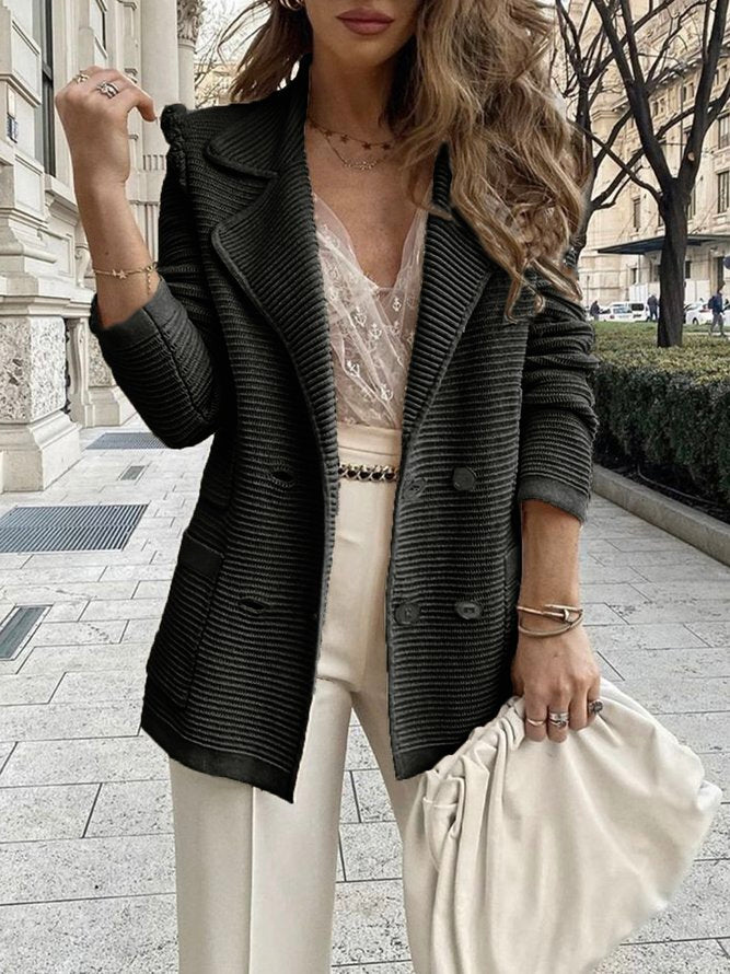 Fashion Blazer Cardigan - Stylish & Warm