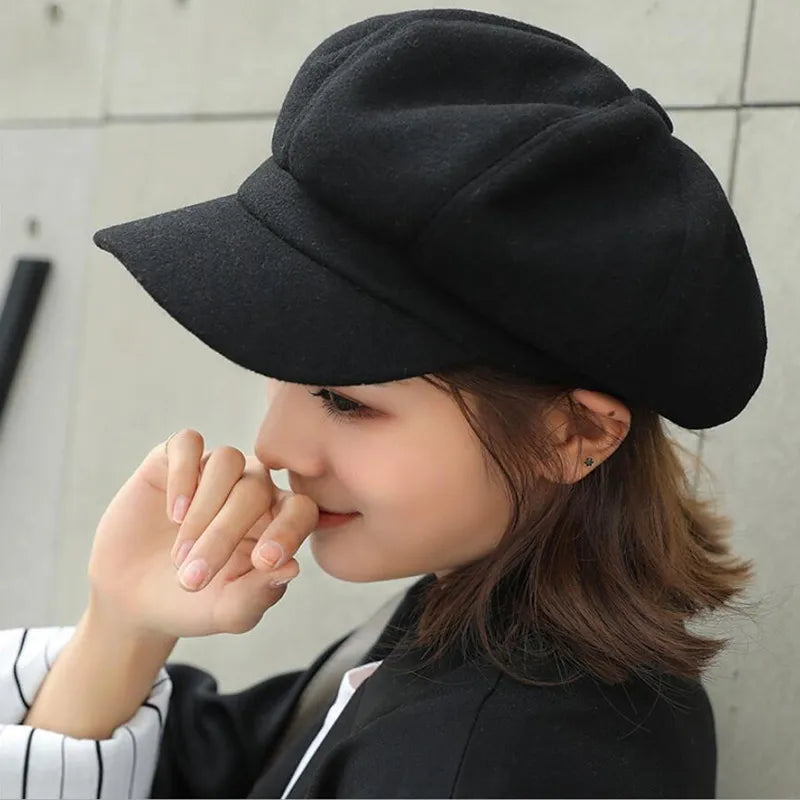 Lysse | Balloon Hat Vintage Style And Comfort For Winter