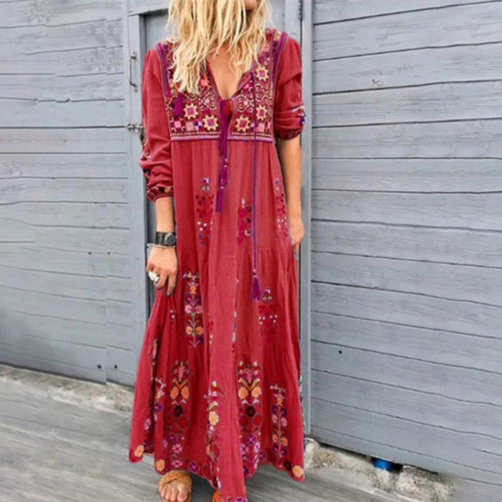 Lightweight Vintage Style Dress