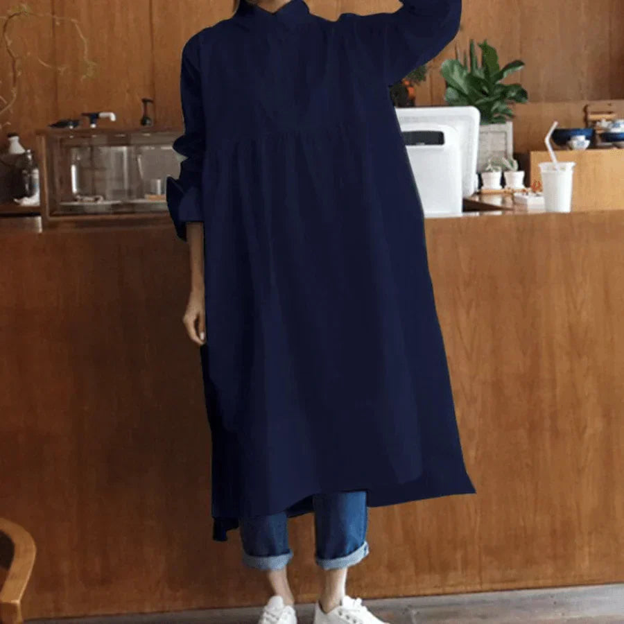 Oversized Shirt Dress