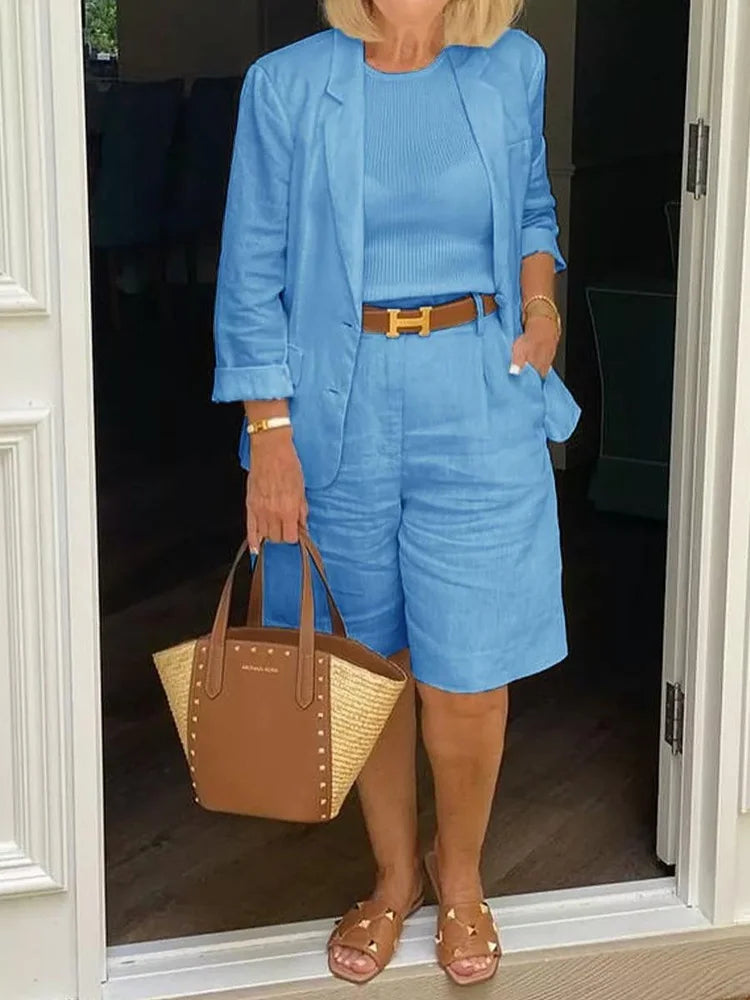 Cotton & Linen Two-piece