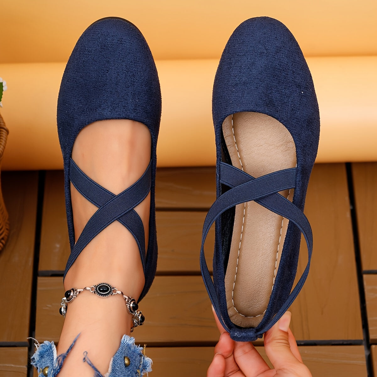 Lysse | Comfortable Flat Wedges