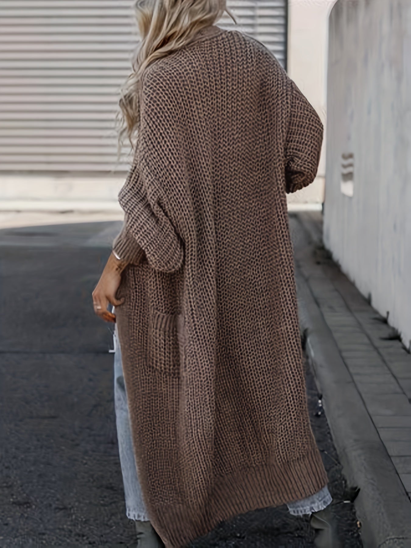 Ww Wool Knit Cardigan With Pockets for Women Perfect for Everyday Life