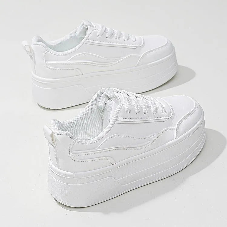 Sneaker with platform sole