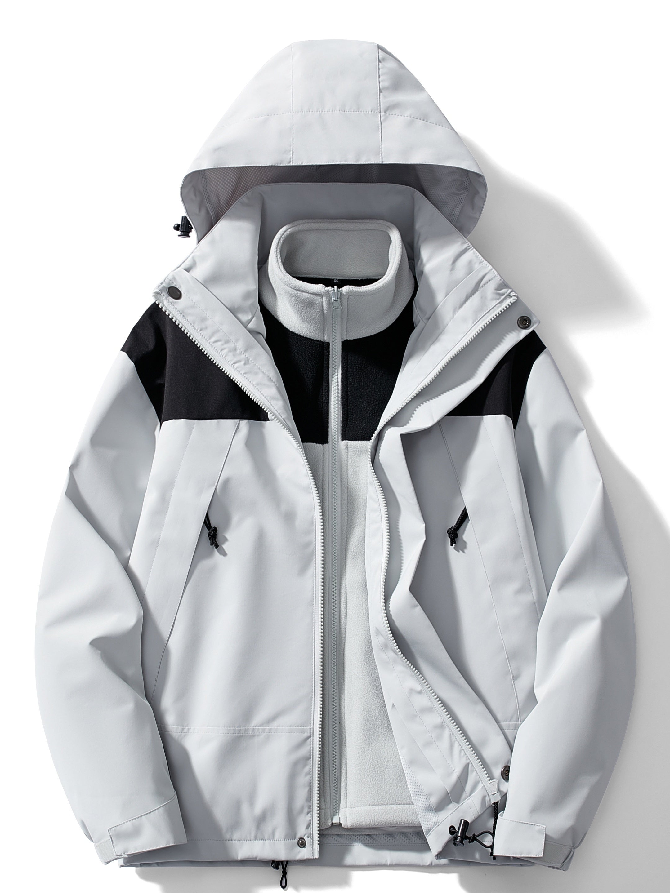 Lysse Fashion | 3-in-1 Fleece Winter Jacket with Hood for Women