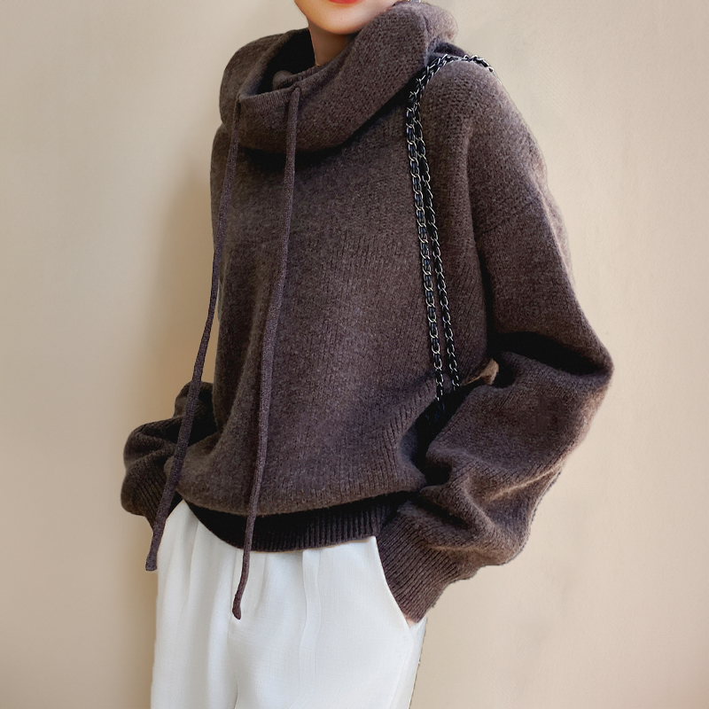 Bestseller Merino Turtleneck Sweater for Women - Edeltraud