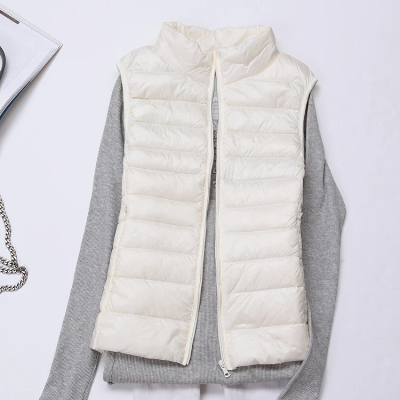 Women's Lightweight Quilted Jacket Sleeveless Vest