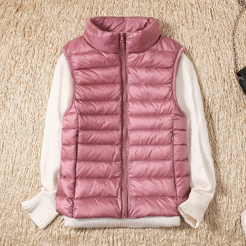 Women's Lightweight Quilted Jacket Sleeveless Vest