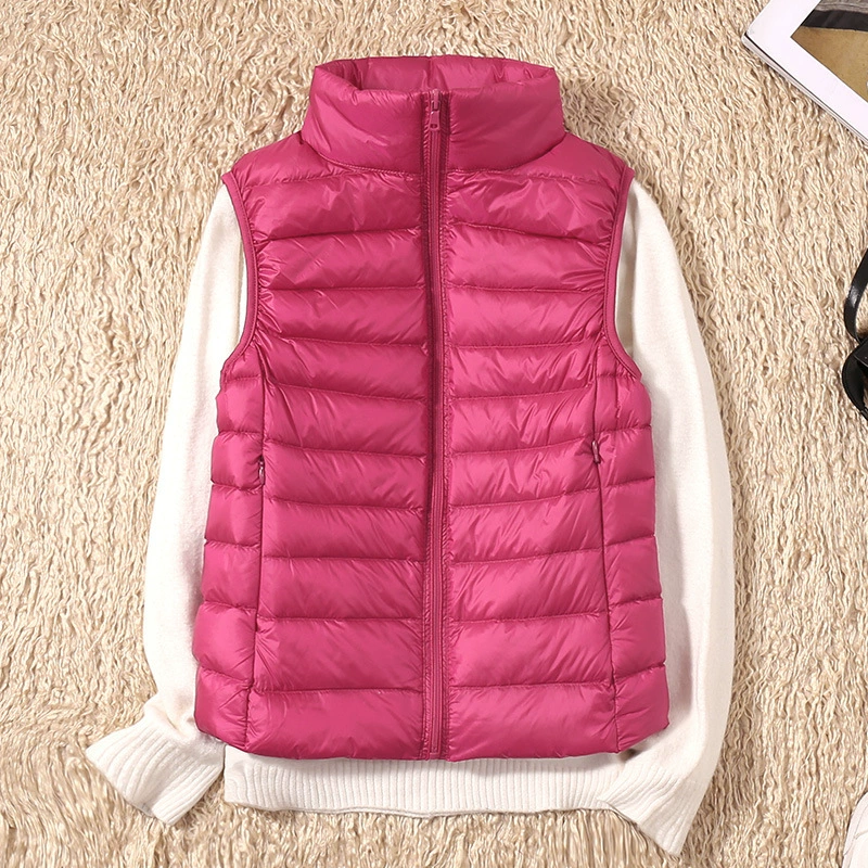 Women's Lightweight Quilted Jacket Sleeveless Vest