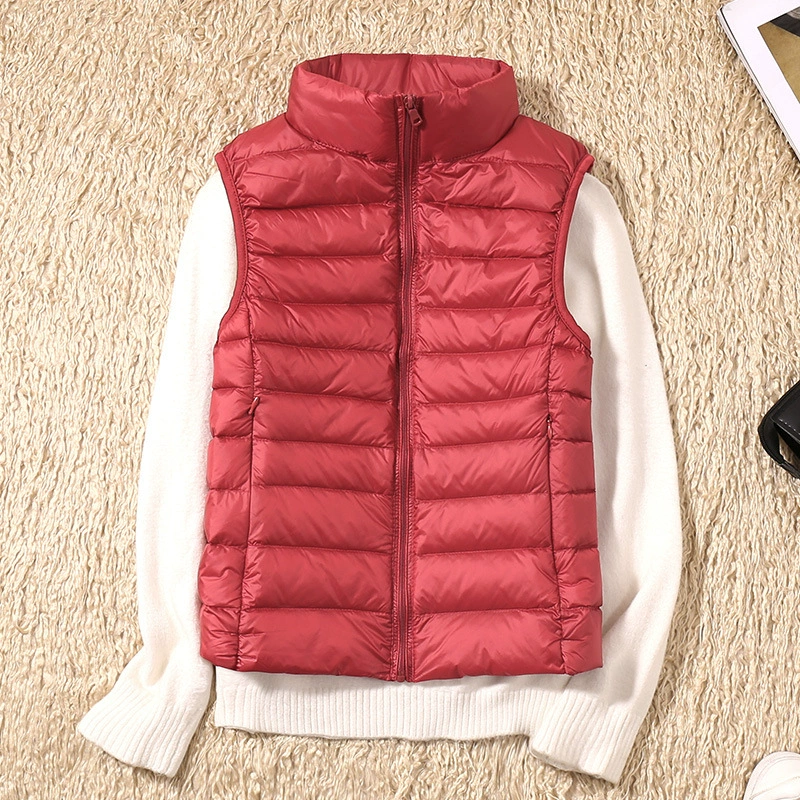 Women's Lightweight Quilted Jacket Sleeveless Vest