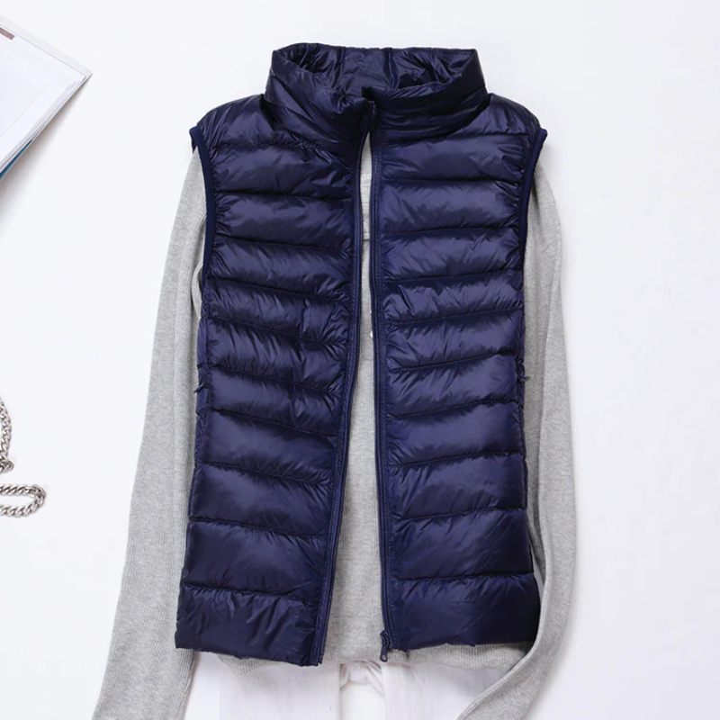 Women's Lightweight Quilted Jacket Sleeveless Vest