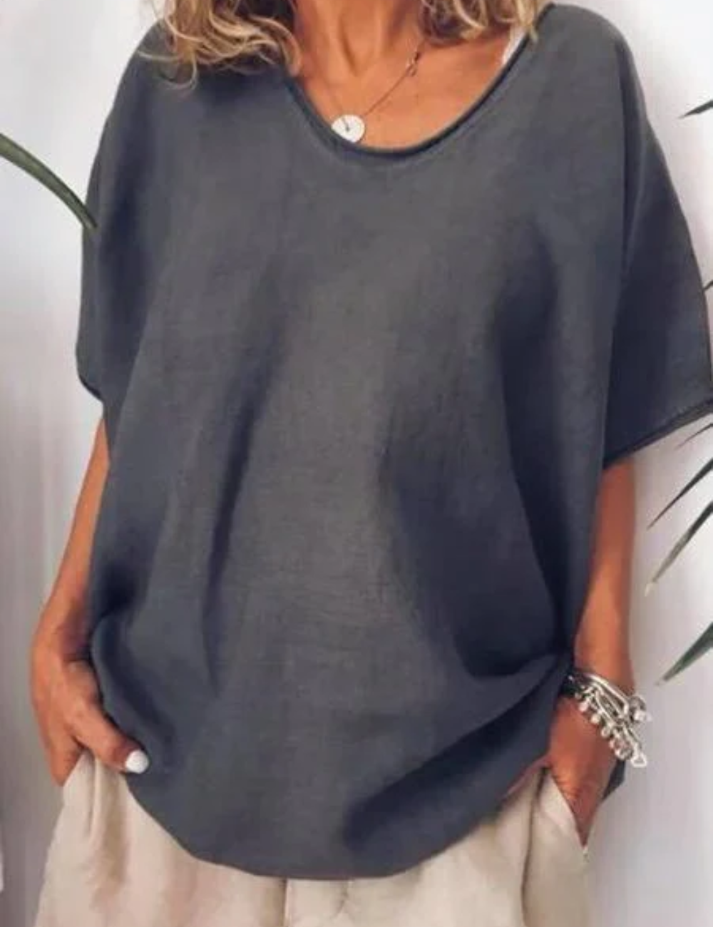 Lysse | Women's Oversized T-Shirt White