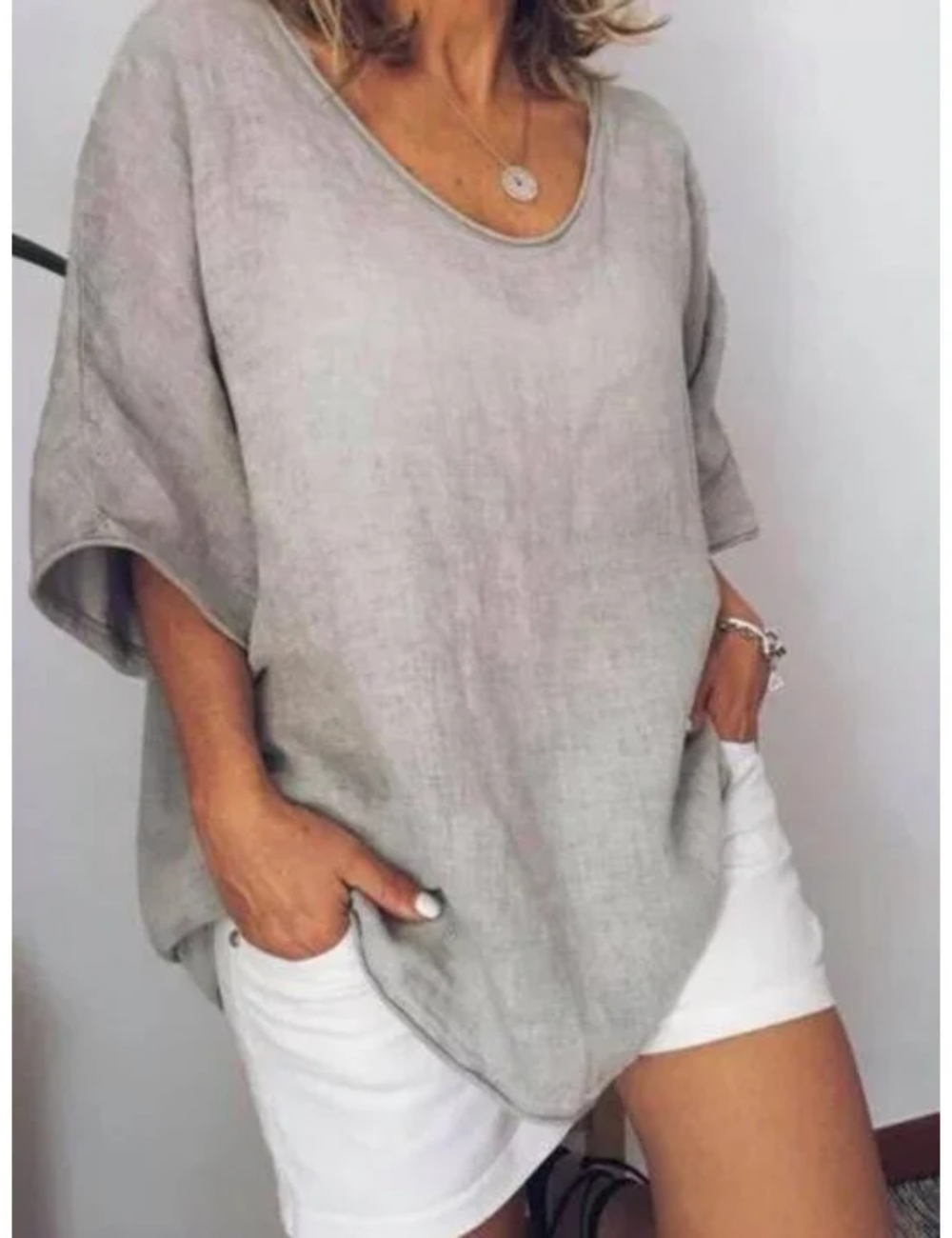 Lysse | Women's Oversized T-Shirt White