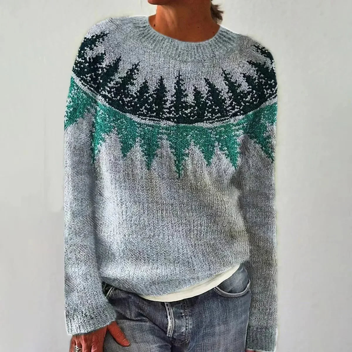 Cozy Fair Isle Sweater