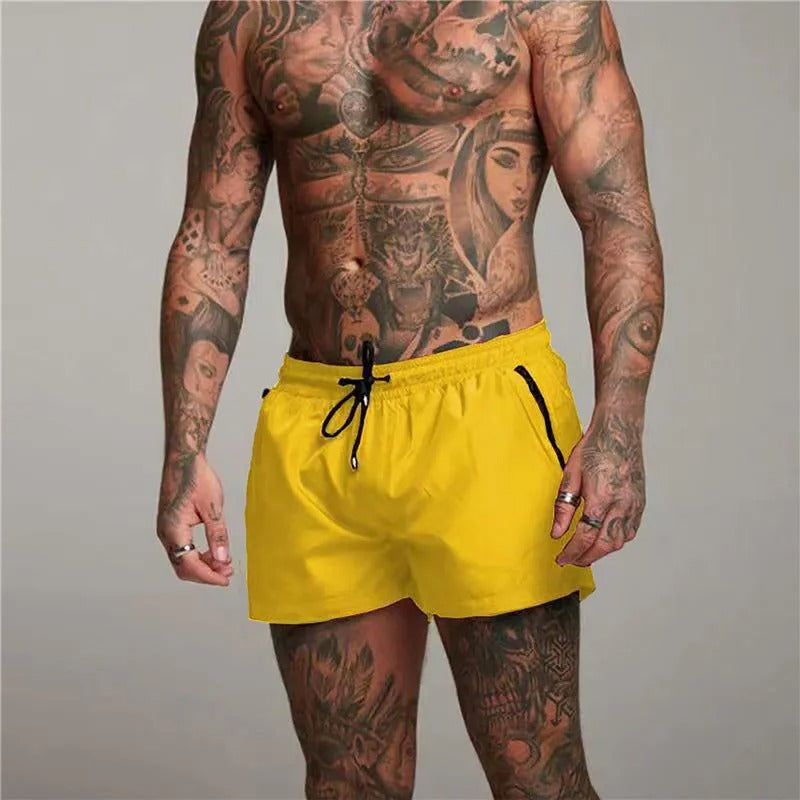 Swim Shorts Quick-drying Short Shorts With Stretch for Men