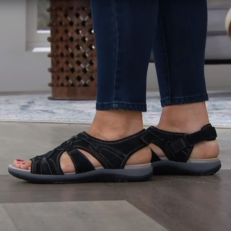 Zenobiastylish, Adjustable Summer Sandals With Arch Support