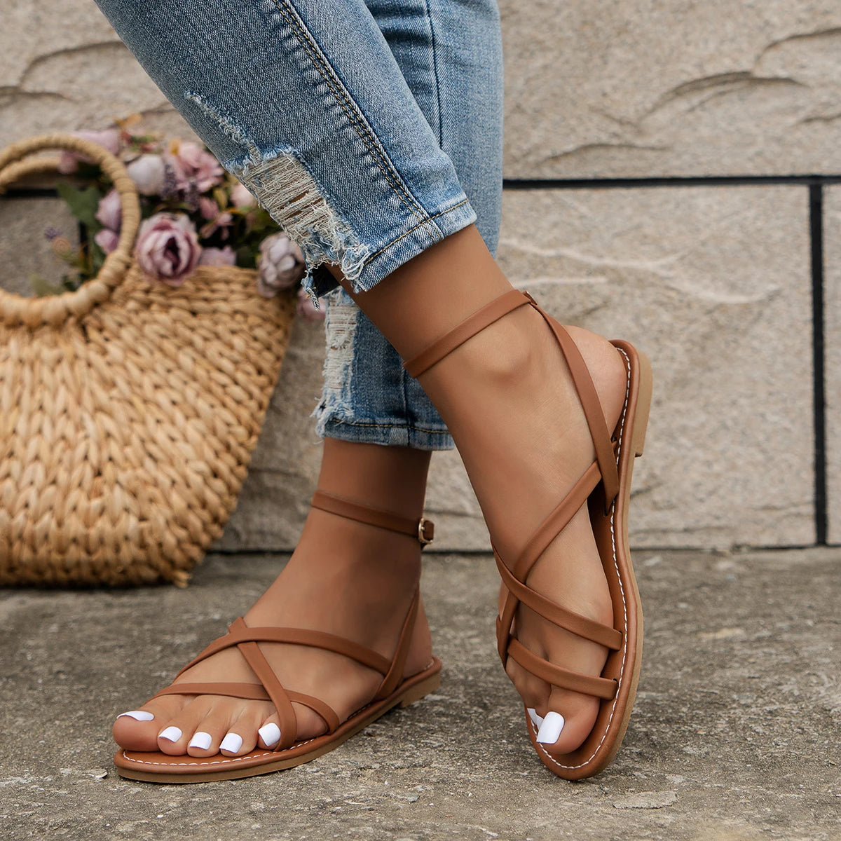 Chic Roman Sandals for Women