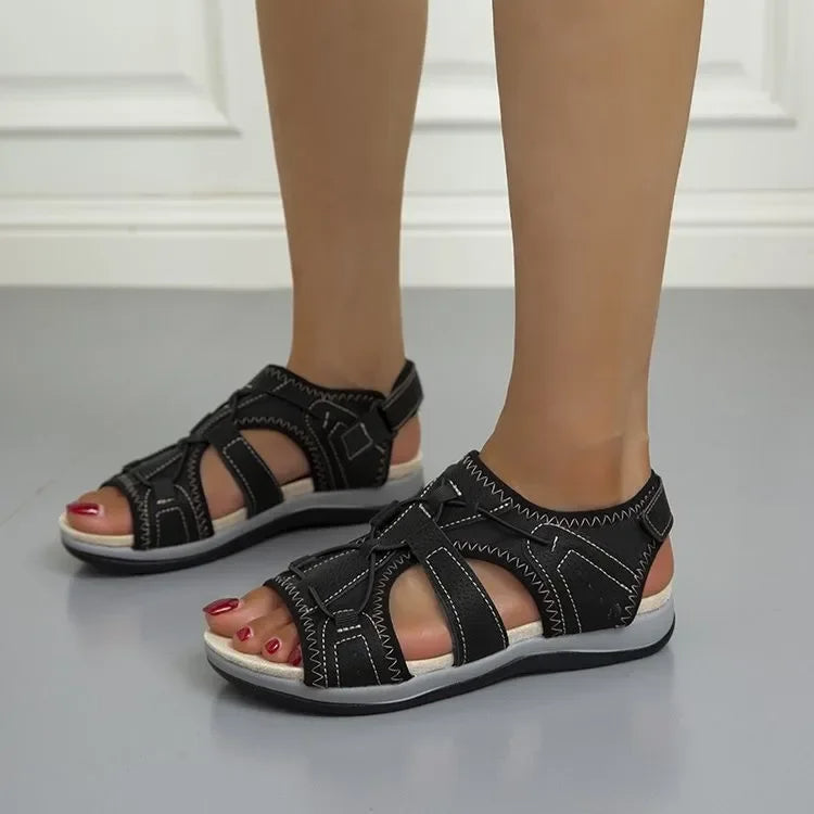 Zenobiastylish, Adjustable Summer Sandals With Arch Support