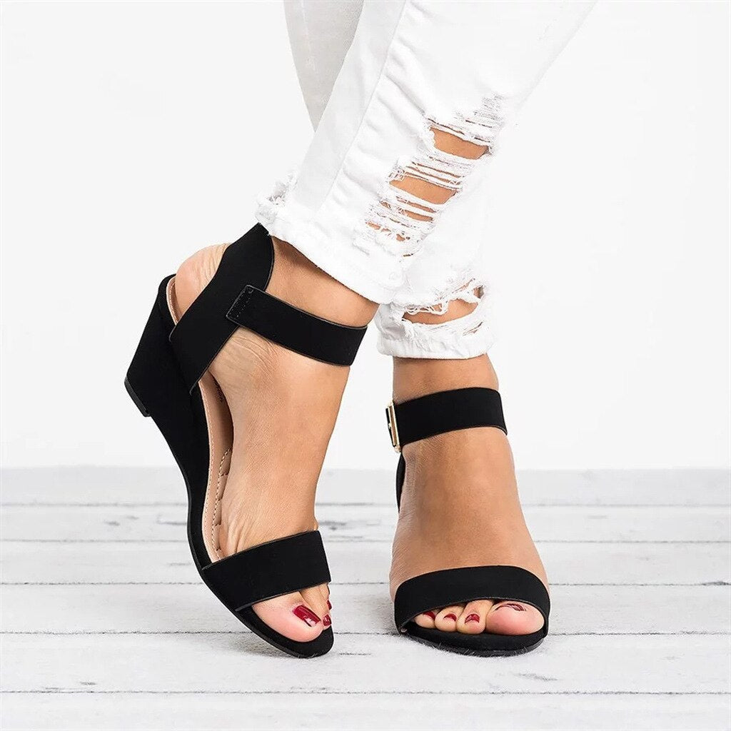 Strap Sandals - Comfortable and Stylish Women's Sandals With Heel