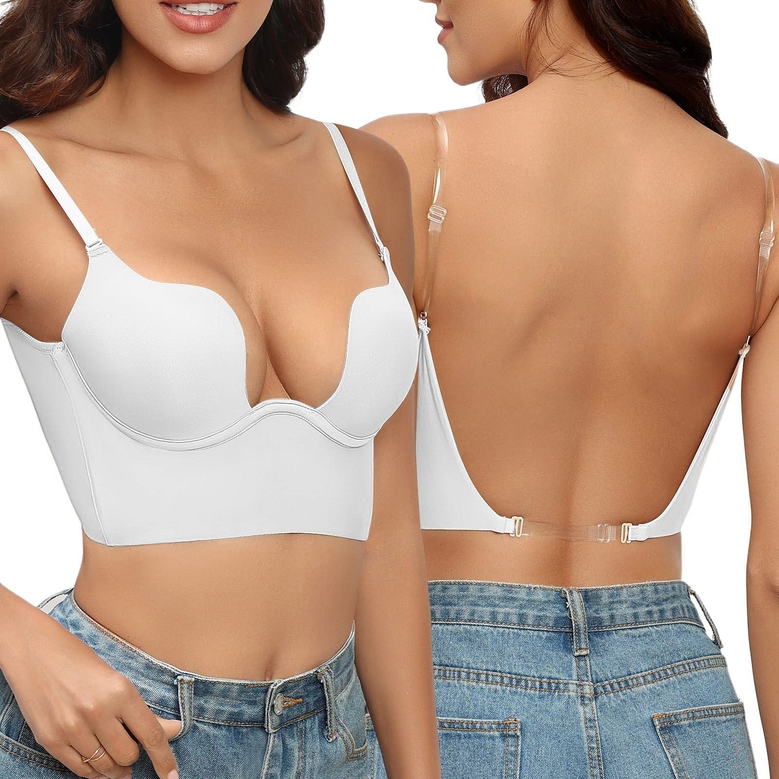 Chic Seamless Backless Bra for Women