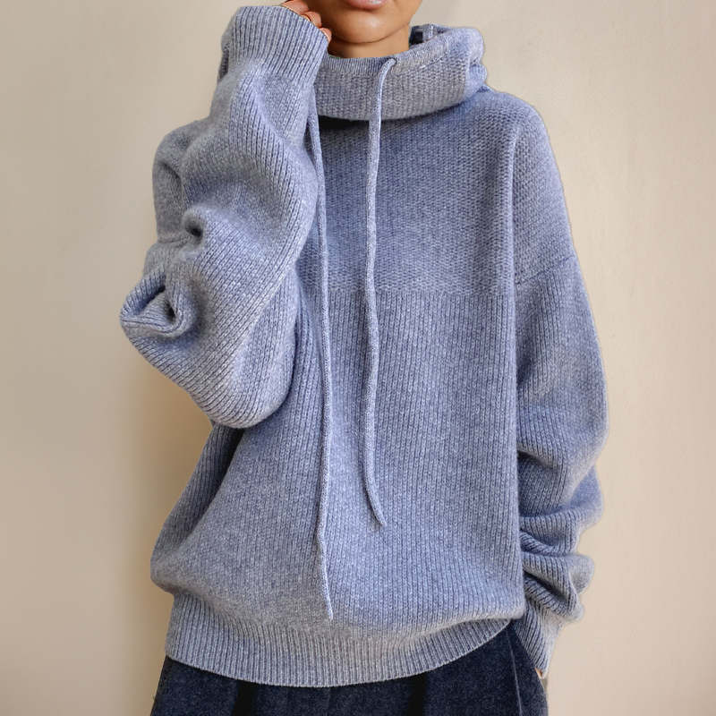 Bestseller Merino Turtleneck Sweater for Women - Edeltraud