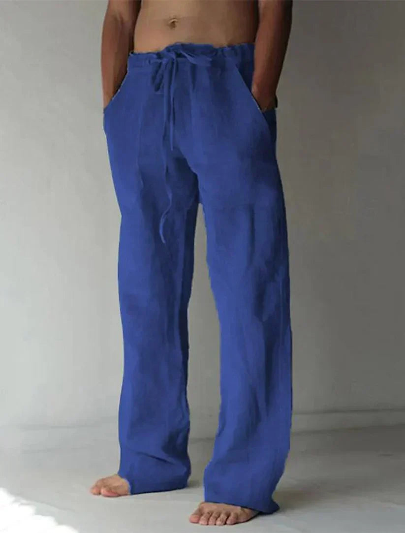 Men's Baggy Linen Pants