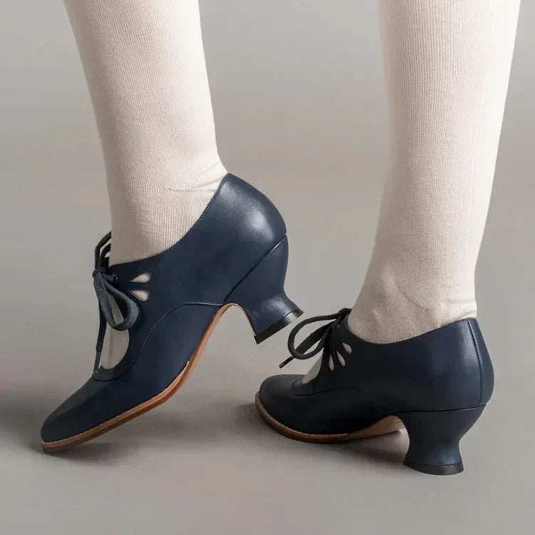 Edwardian Leather Shoes For Women