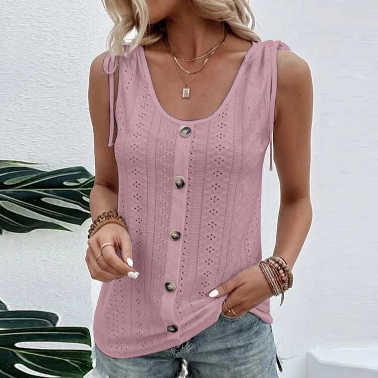 Comfortable T-Shirt with Round Neckline for Women