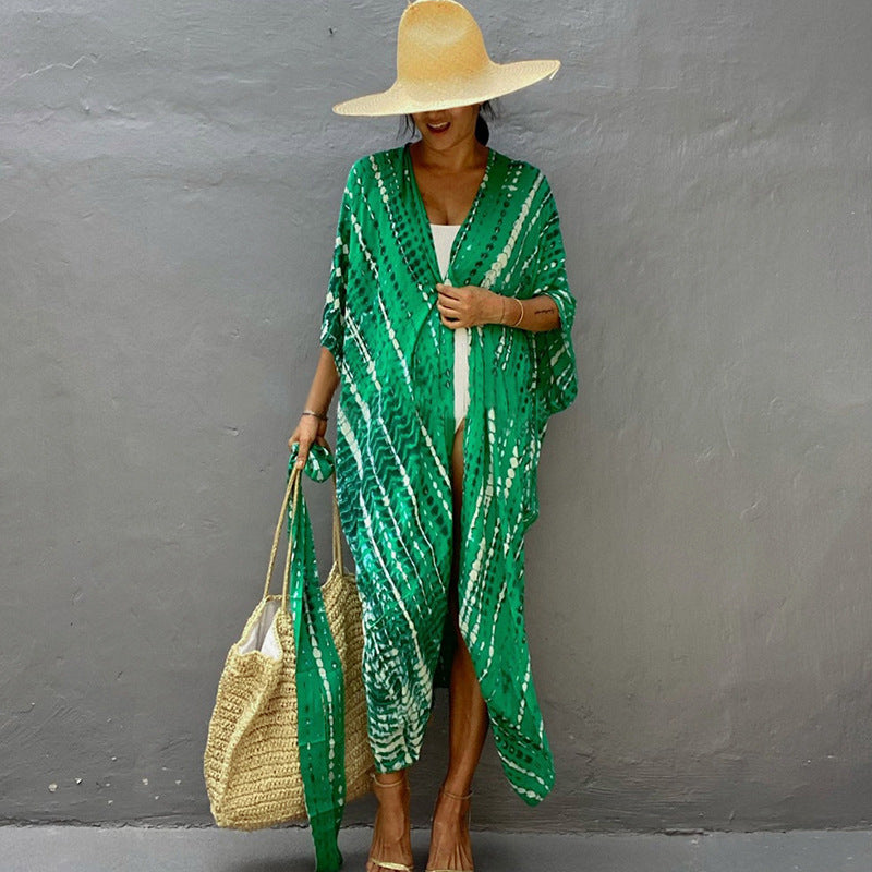 Glamorous Sun Protection Resort Beach Dress Cover Up