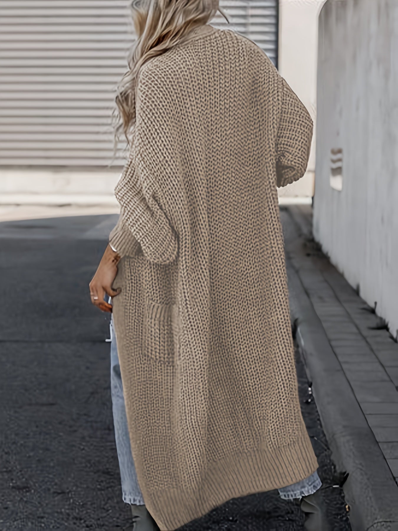 Ww Wool Knit Cardigan With Pockets for Women Perfect for Everyday Life