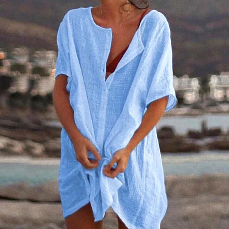 Linen Oversized Dress